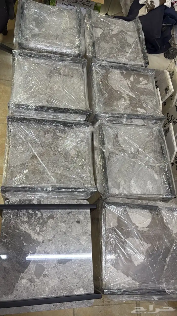 طقم طاولات جديده رخام تركي 2