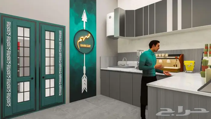 متخصصون في تصميم وتنفيذ الكافيهايات والمطاعم 1
