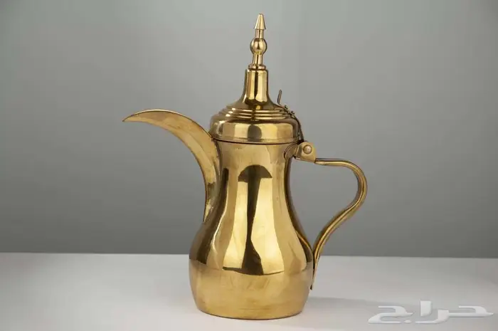 دلة رسلان الذهبية 1.1 لتر 2