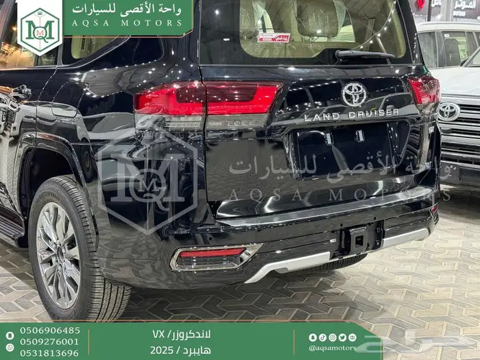 لاندكروزر في اكس فل اسود هايبرد 2025 اقل سعر كاش واقساط 16