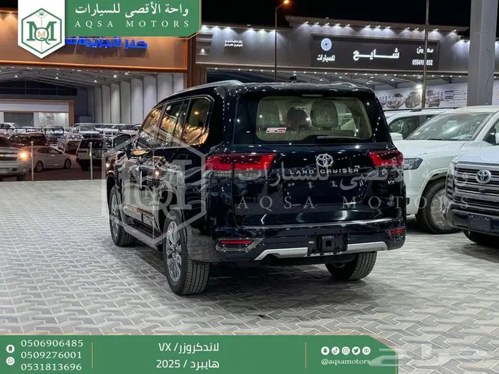 لاندكروزر في اكس فل اسود هايبرد 2025 اقل سعر كاش واقساط 11