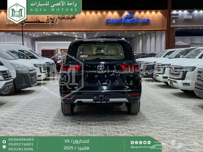لاندكروزر في اكس فل اسود هايبرد 2025 اقل سعر كاش واقساط 17