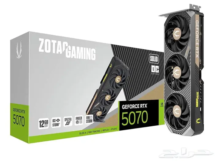 كرت شاشة RTX 5070 جديد 0