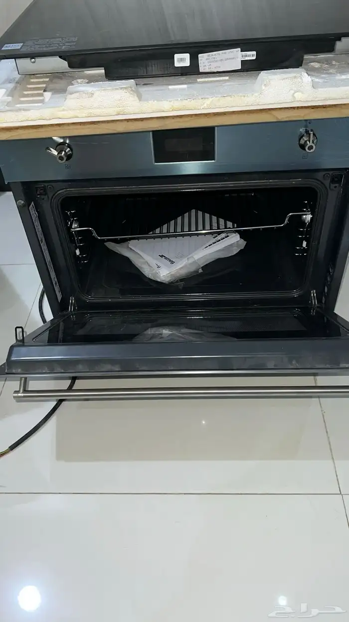 فرن سيراميك سميج وميكرويف مدمج مه فرن تسخين او تحمير 6