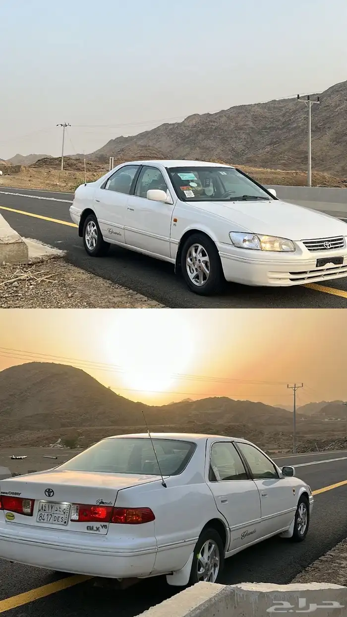 كامري للبيع موديل 2000 مكينة على شرط و والقير على الشرط 0