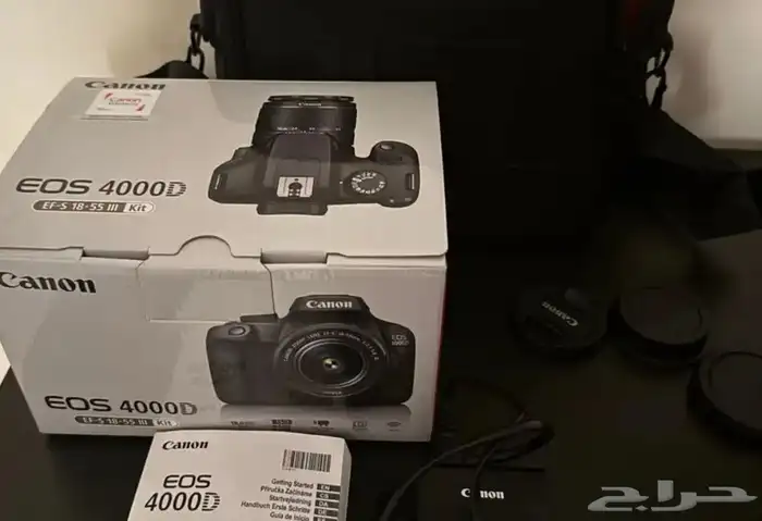 كاميرا كانون 4000D استخدام نظيف 1