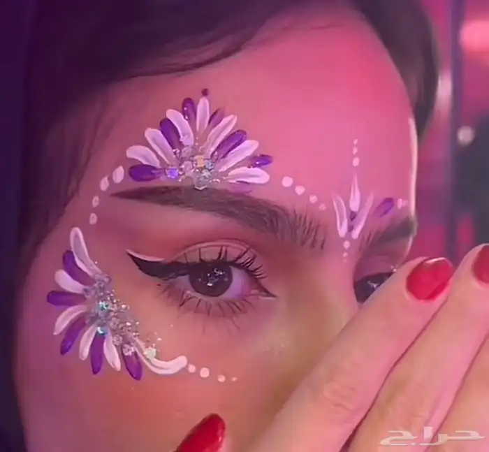 رسم على الوجه لكل المناسبات 4