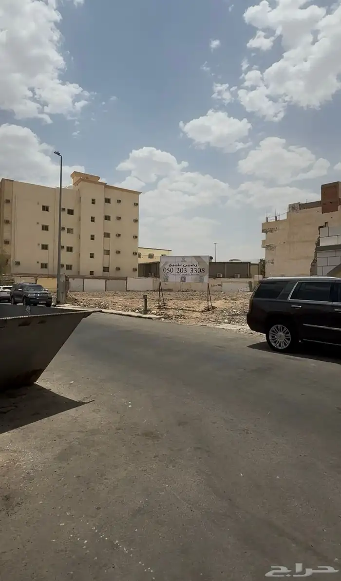 ارضين مميزة خلفية التجاري ولها منفذ على التجاري بالحزام 1