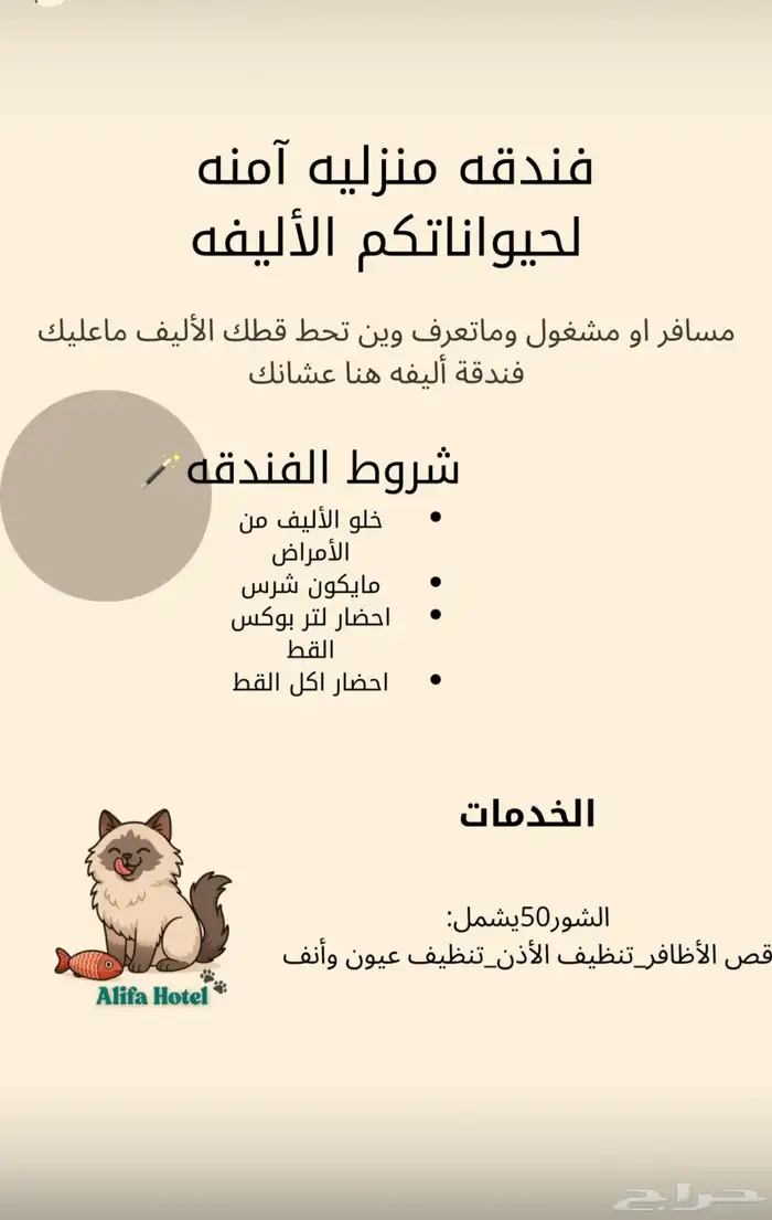 فندقه للقطط 0
