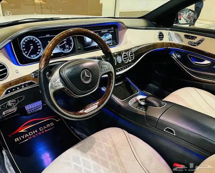 مرسيدس S400 2014 خمسه ازر ( بحالة ممتازة ) 6