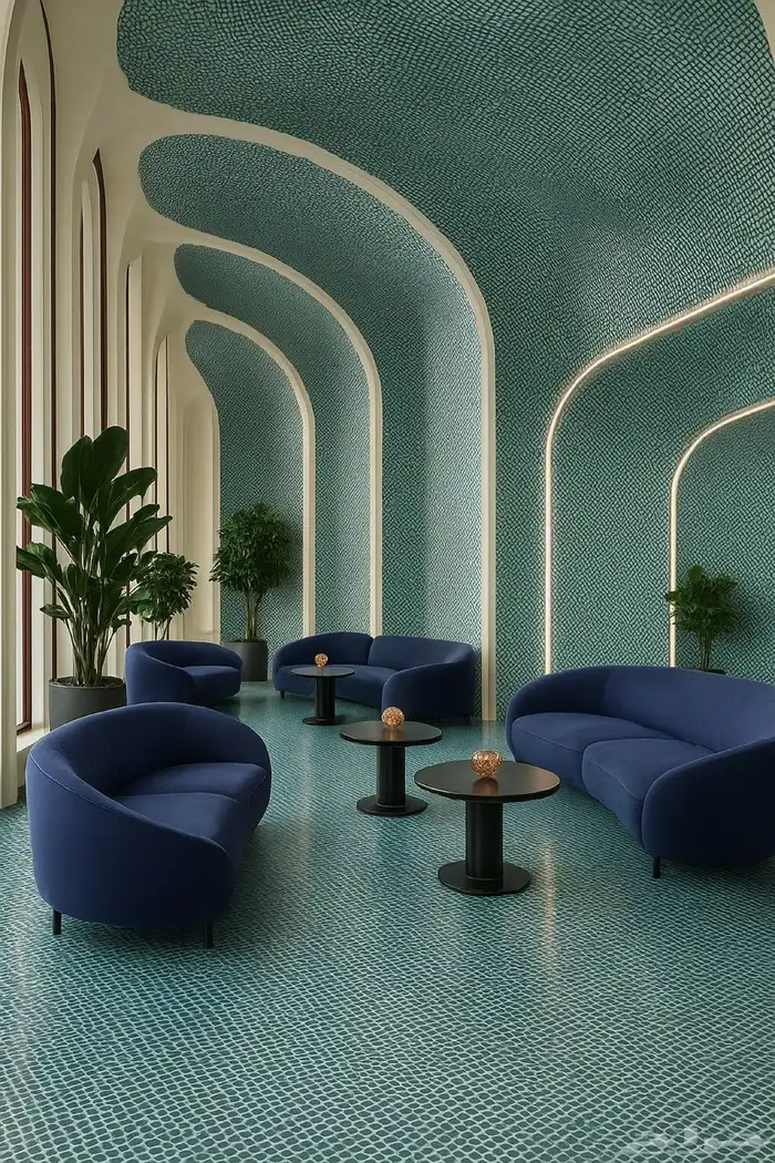 مصمم ديكور داخلي 3D كافيهات مطابخ بوثات معارض 0