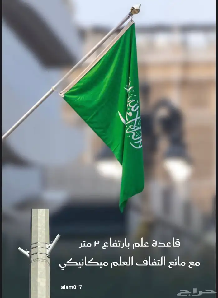 علم يوم الوطني - إعلام سعودية - يوم الوطني 95 10