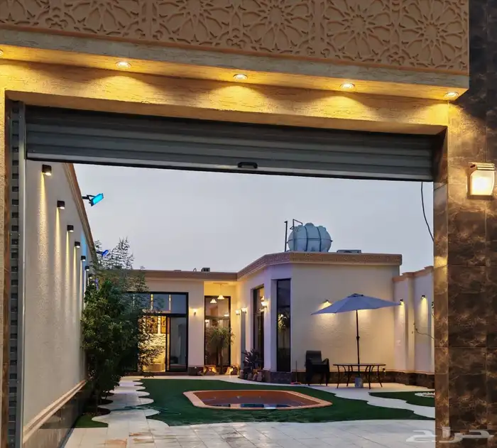 شاليه بالمزاحميه مقابل مصنع التمر 1