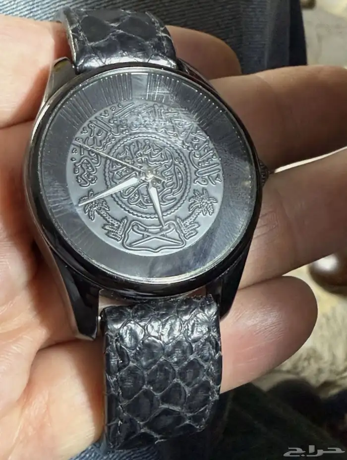 ساعة شارلي نادر جدا شعار الملك عبدالعزيز رحمه الله 1370 8