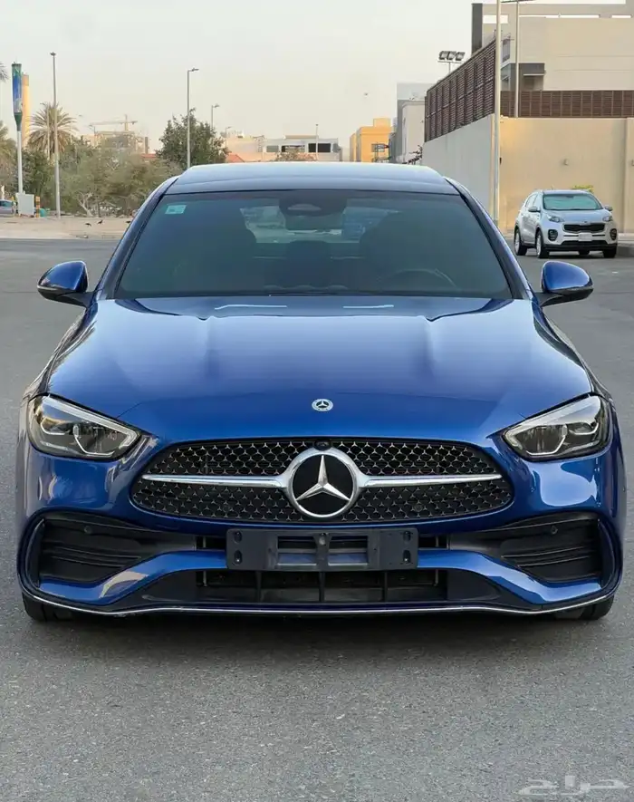 مرسيدس C200 KIT AMG شركة الجفالي ضمان الى 2027 3