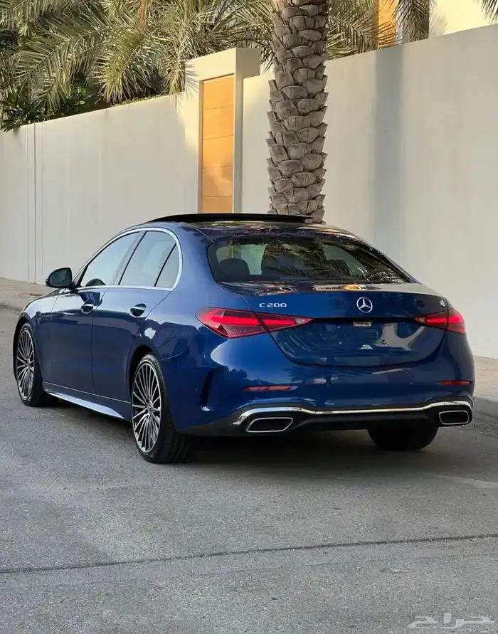 مرسيدس C200 KIT AMG شركة الجفالي ضمان الى 2027 5