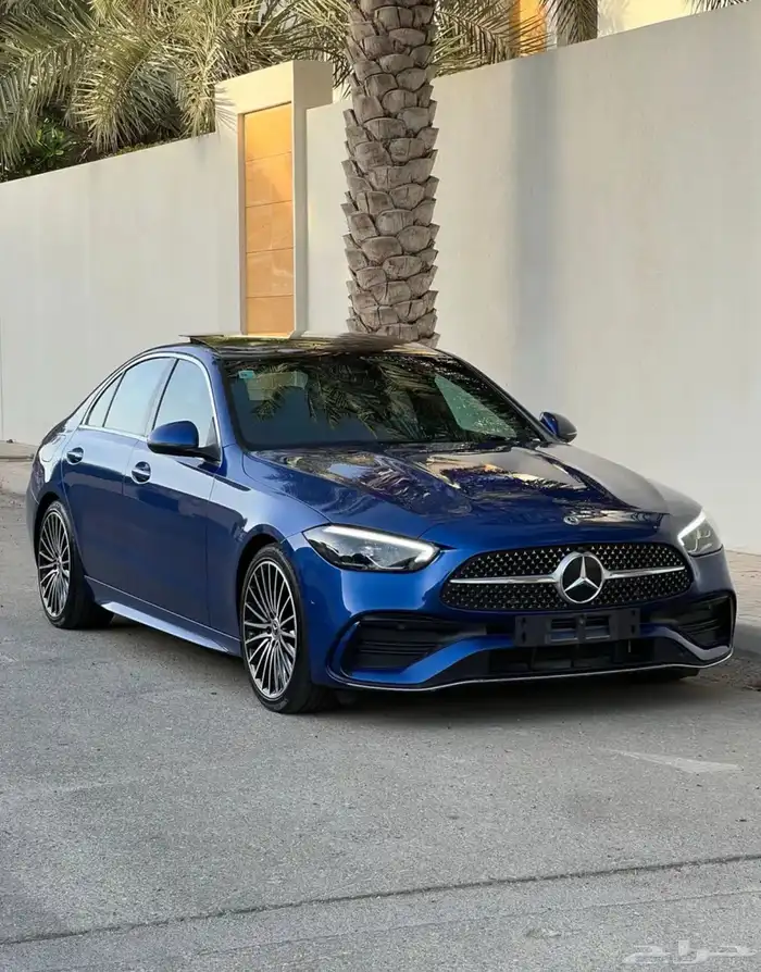 مرسيدس C200 KIT AMG شركة الجفالي ضمان الى 2027 0