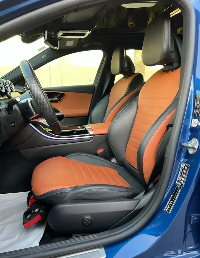 مرسيدس C200 KIT AMG شركة الجفالي ضمان الى 2027 8