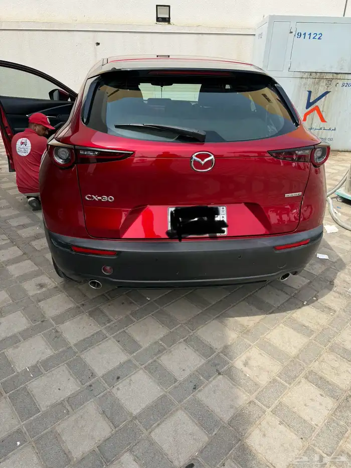 مازدا CX-30 - 2023 - فل كامل لون احمر ممشى 34000 فقط 1