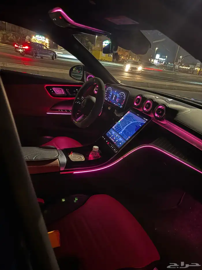 مرسيدس C200 KIT AMG شركة الجفالي ضمان الى 2027 15