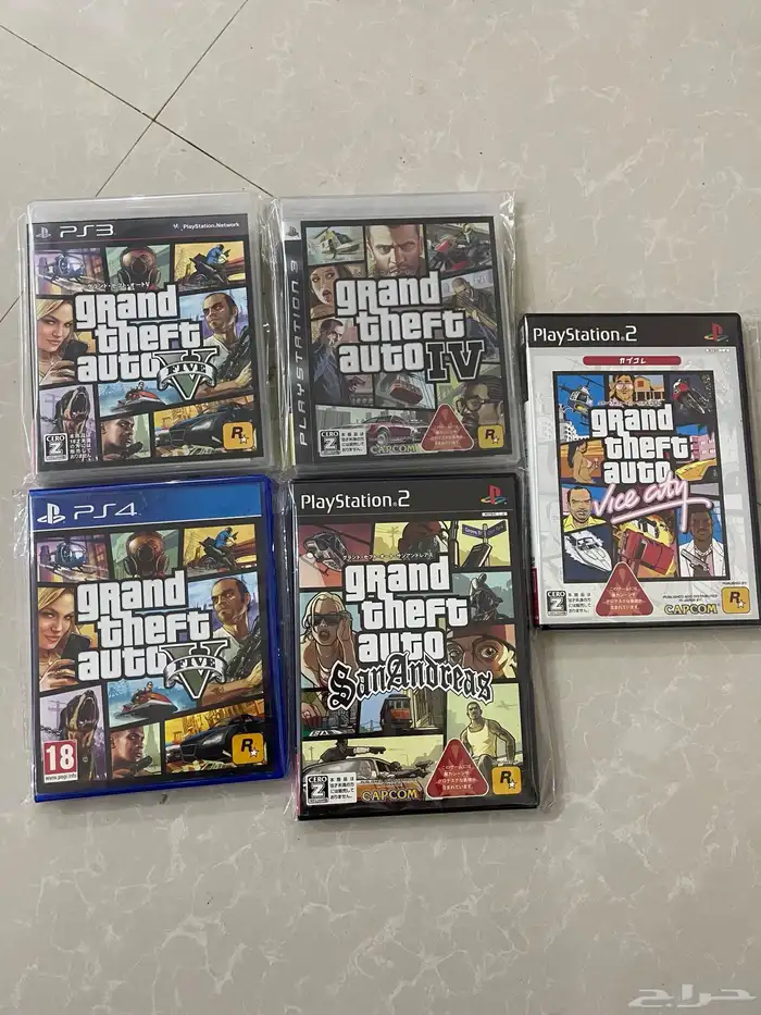 جميع اجزاء قراند 0