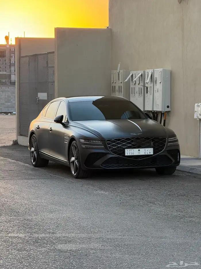 جينيسس G80 2025 فئة رويال سبورت اعلى فئة بمكينة 6 سلندر 45