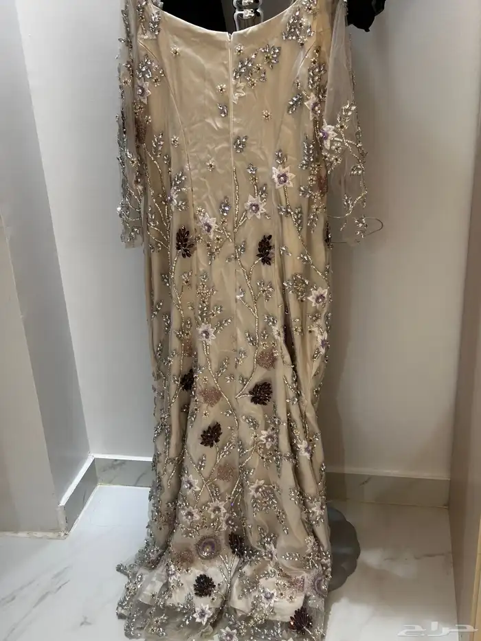 فستان مناسبات فخم انلبس مره وحده 0