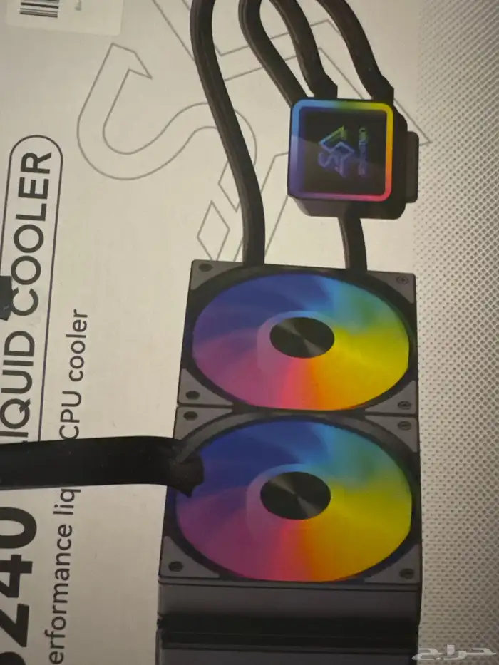 كرت RTX 3060 ti مع مبرد مائي 240 2