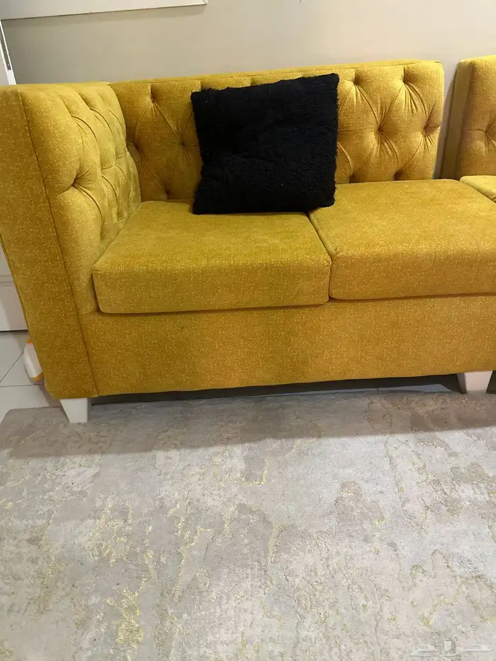 كنب حرف ال نضيف مع اربع خداديات 3