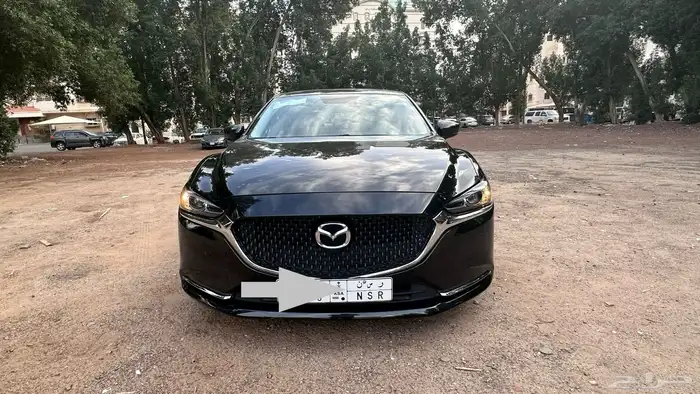 مازدا 6 سعودى 2023بحاله ممتازه خاليه من الحوادث عداد 75 الف 0