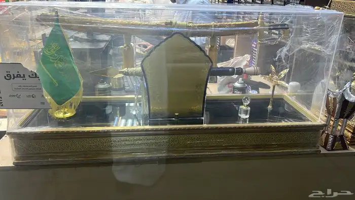 مشالح ملكية هدايا اكرلك صناديق سيوف فاخرة 19