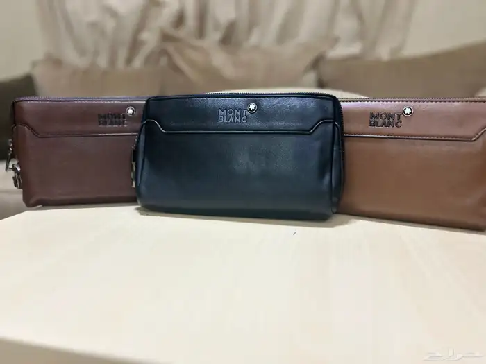 شنط رجاليه جديده ما ستخدمت اول شنطتين عليها خصم الموقع رياض 18