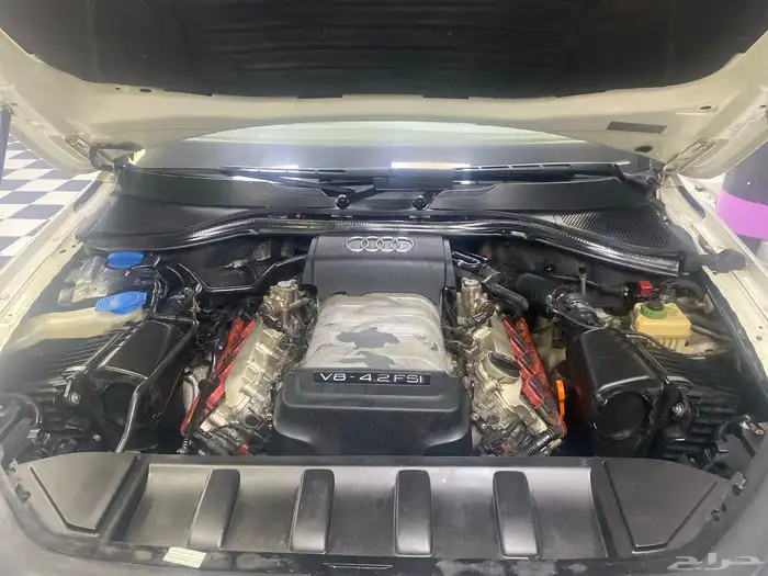 جيب اودي دبل كيو 7 2007 Q7 2007 تشليح (خلط مكينه) 13