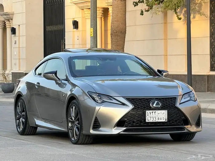 لكزس RC350 F موديل 2020 ممشى 71 الف تشيكات وكاله 27