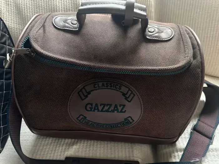 شنطة من قزاز وشنطة مكياج 1