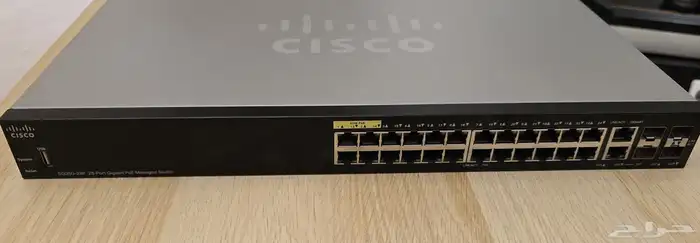Cisco SG350-28P سيسكو سويتش 28 بورت PoE 1