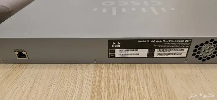 Cisco SG350-28P سيسكو سويتش 28 بورت PoE 2