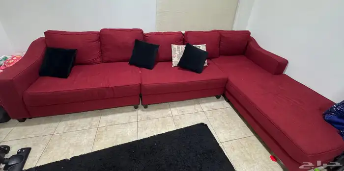 كنب صوفا زاوية مستعمل 0