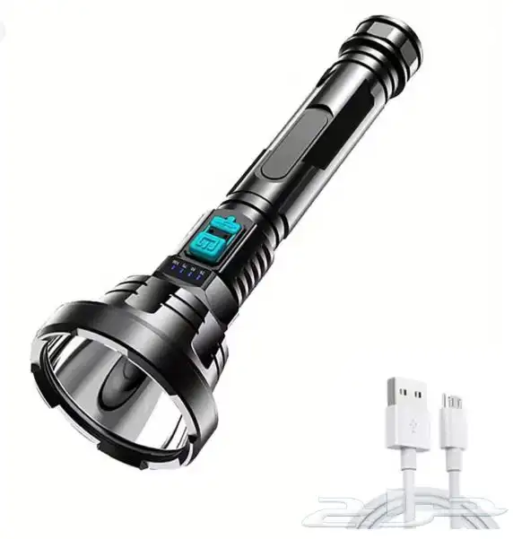 كشاف كبير و قوي قابل ل الشحن 3