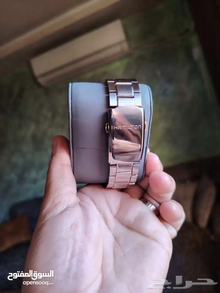 ساعة يد Hamilton Khaki Aviation Pilot بحالة ممتازه جدا 8