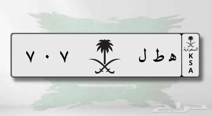 لوحه مميزه للبيع 707 3