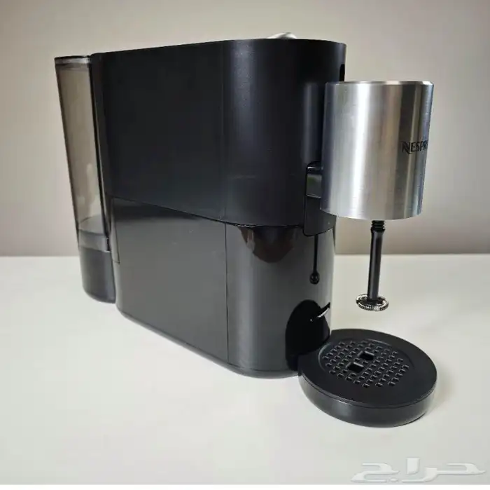 ماكينة تحضير قهوة نسبريسو اتيلير  nespresso مستعملة نظيفة 9