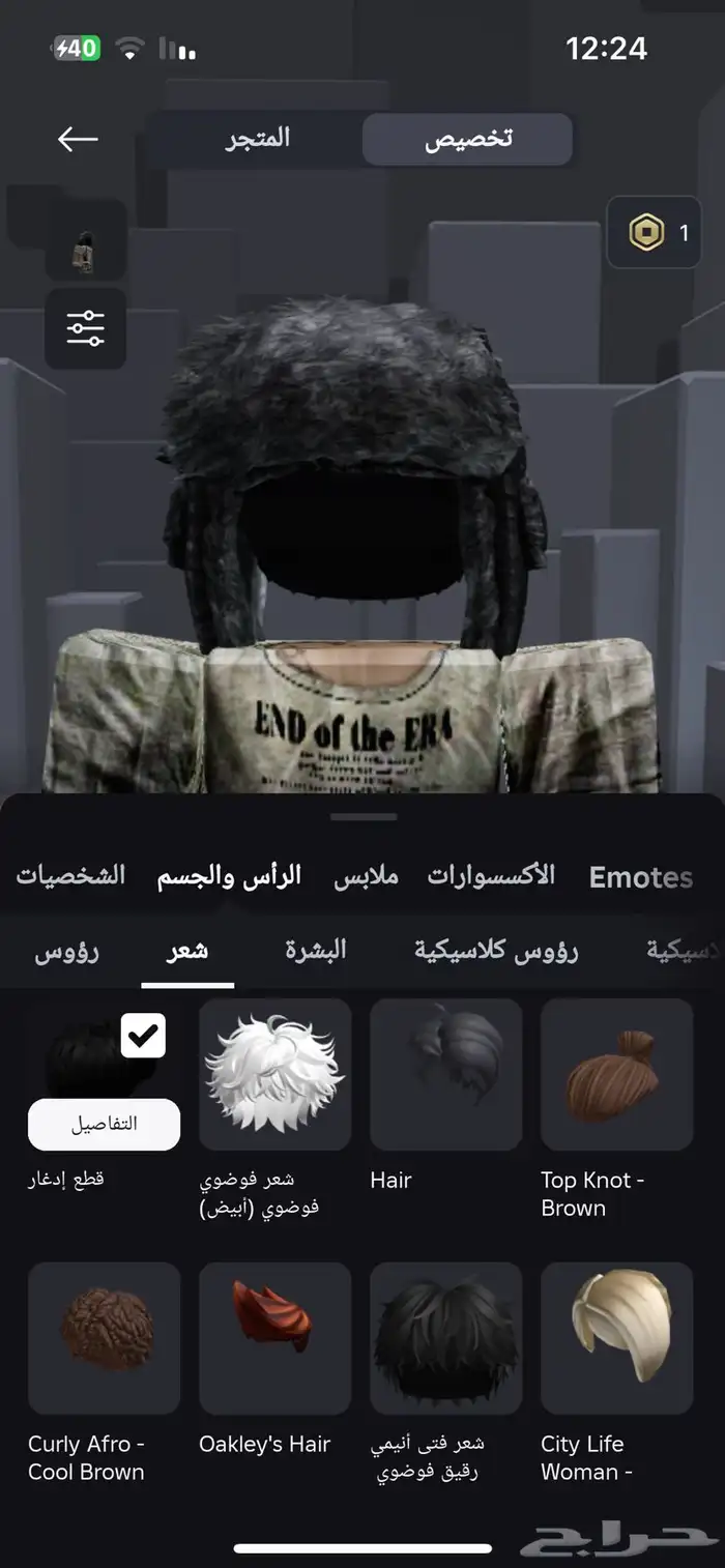 حساب روبلكس 12