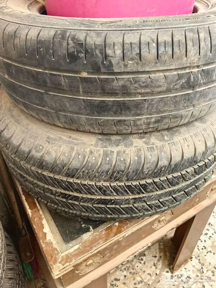 سلة سيارة مستعملة كفرات مستعمله سيكل رياضي واطفال مستعمل 1