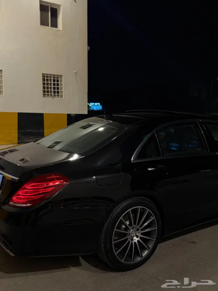 مرسيدس s400 2015 اسود ملكي . 2