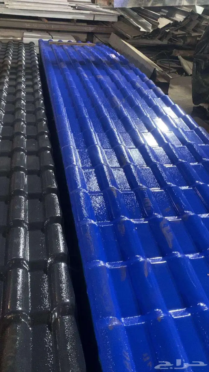للبيع بديل قرميد بلاستيك PVC 6