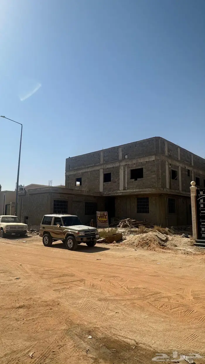عمارة عظم مكونه من دور ارضي وشقتين المزاحميه 0