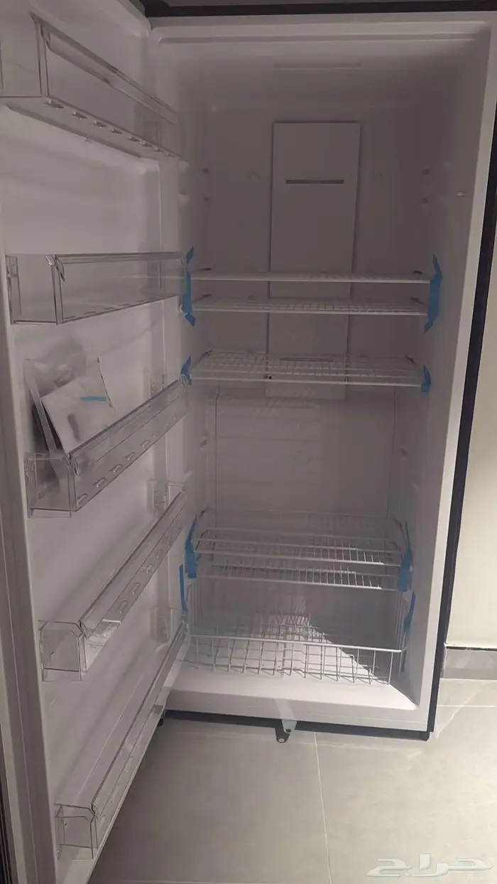 ثلاجة وفريزر هام رأسي باب واحد انفرتر استيل 21.2 قدم 1