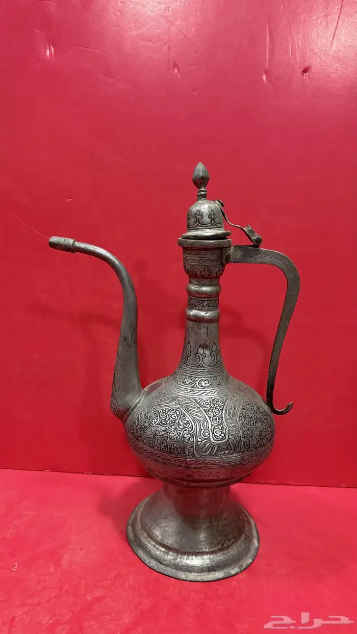 إبريق نحاس منقوش بالكامل 2