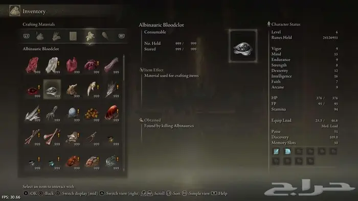 أغراض ورونز إلدن رينق Elden Ring 7